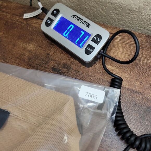 Express Polo Shirt Mens Small Tan White Short Sleeve  1/4 Zip Casual NWT - Picture 9 of 9